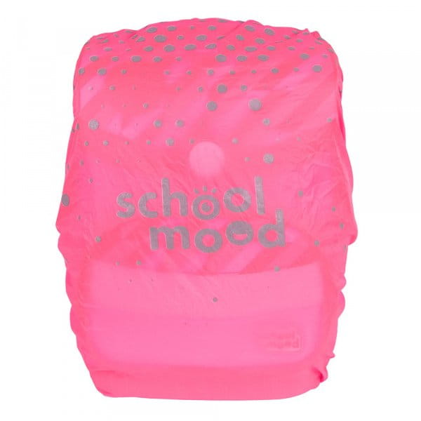 School-Mood Regenhülle Neon-Pink
