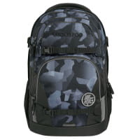 coocazoo PORTER Schulrucksack Grey Rocks