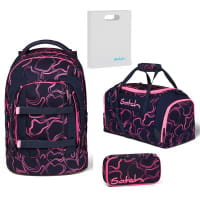 Satch Pack Schulrucksack-Set 4tlg Pink Supreme