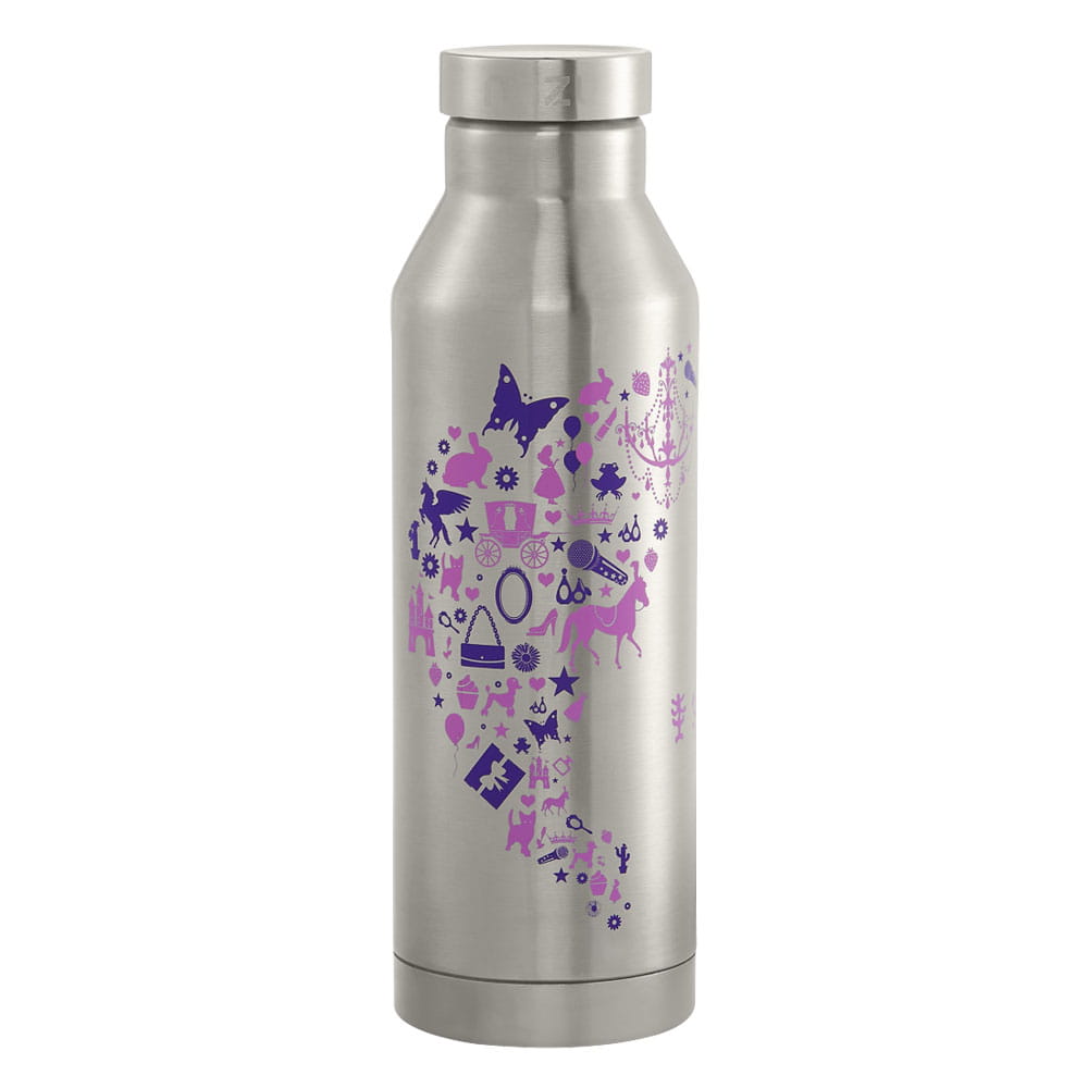 Step by Step Edelstahl-Trinkflasche Isoliert 0,56 l Purple & Rose günstig online  kaufen