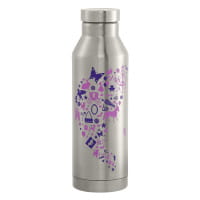 Step by Step Edelstahl-Trinkflasche Isoliert 0,56 l Purple & Rose
